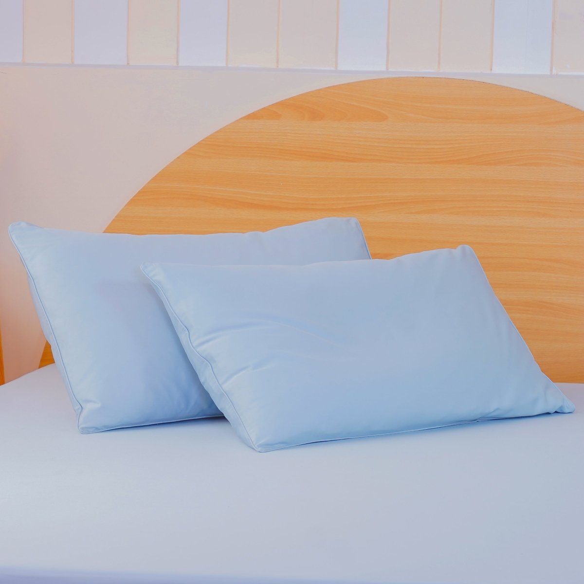 Ackly Bamboo - Sky Blue Pillowcases Pair