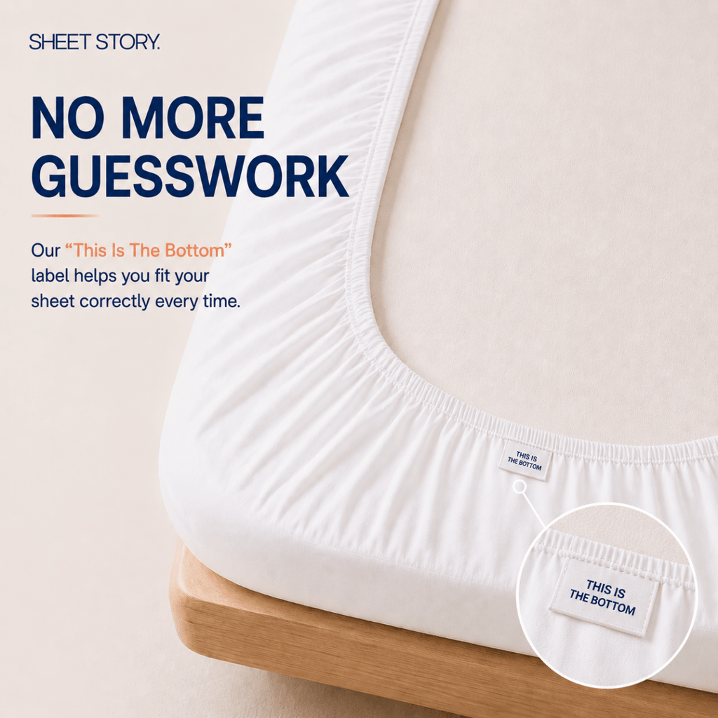 Ackly Bamboo - White Fitted Sheet
