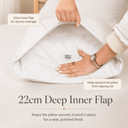 Ackly Bamboo - White Pillowcases Pair