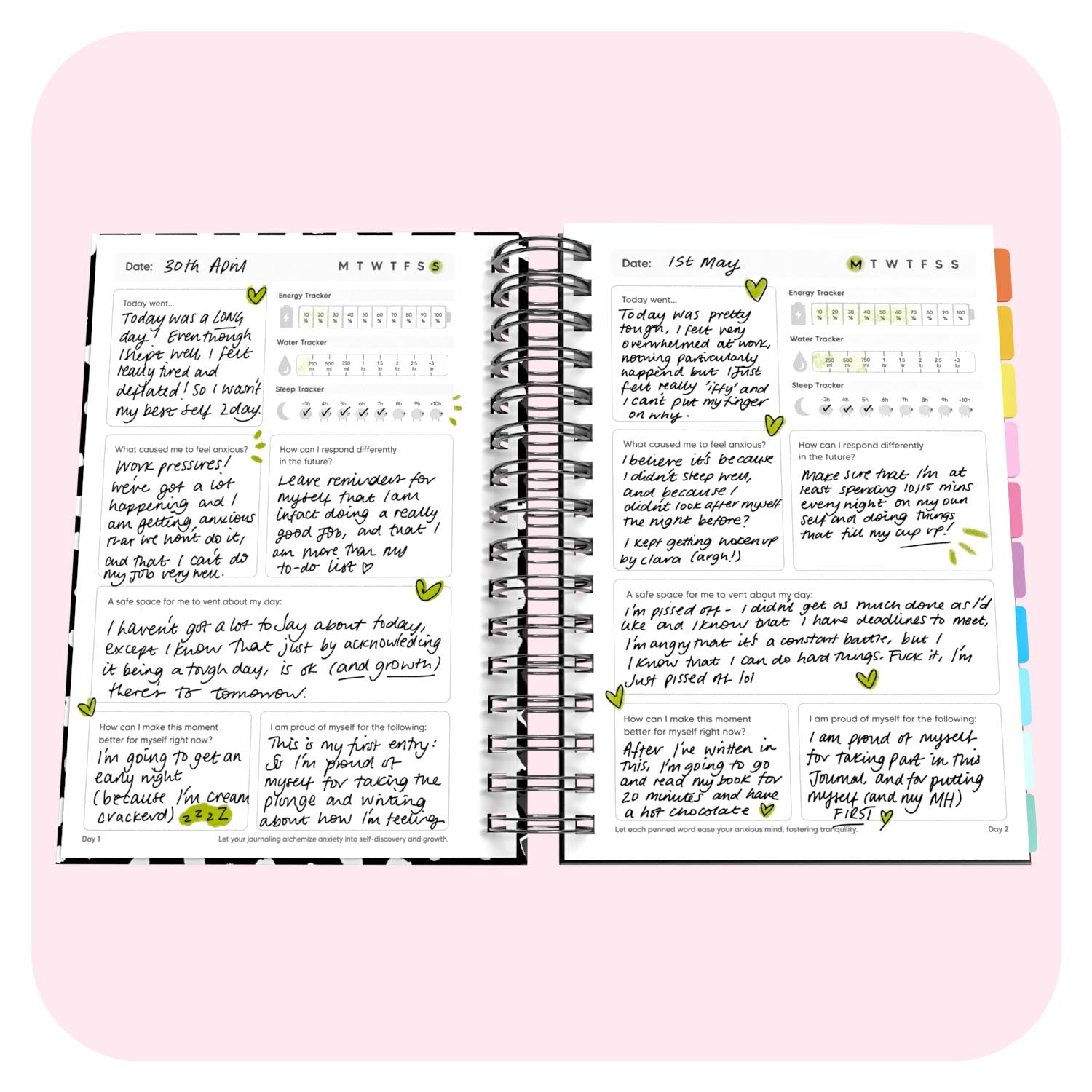 Anxiety Spiral Journal