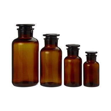 Apothecary Extra Small Amber Glass Bottle - Nest UK