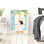 Art Prints In Frames | Set of 3 Italian Lifestyle Wall art Prints