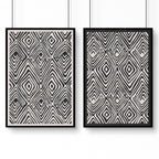 Art Wall Decoration | Set of 2 wall art prints