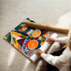 Artwork For Kitchen | Set of 3 Citrus Wall art Prints
