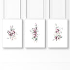 Artwork In Bedroom | Set of 3 wall art prints