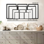 Artwork In Kitchen | Set of 3 Italian Lifestyle Wall art Prints