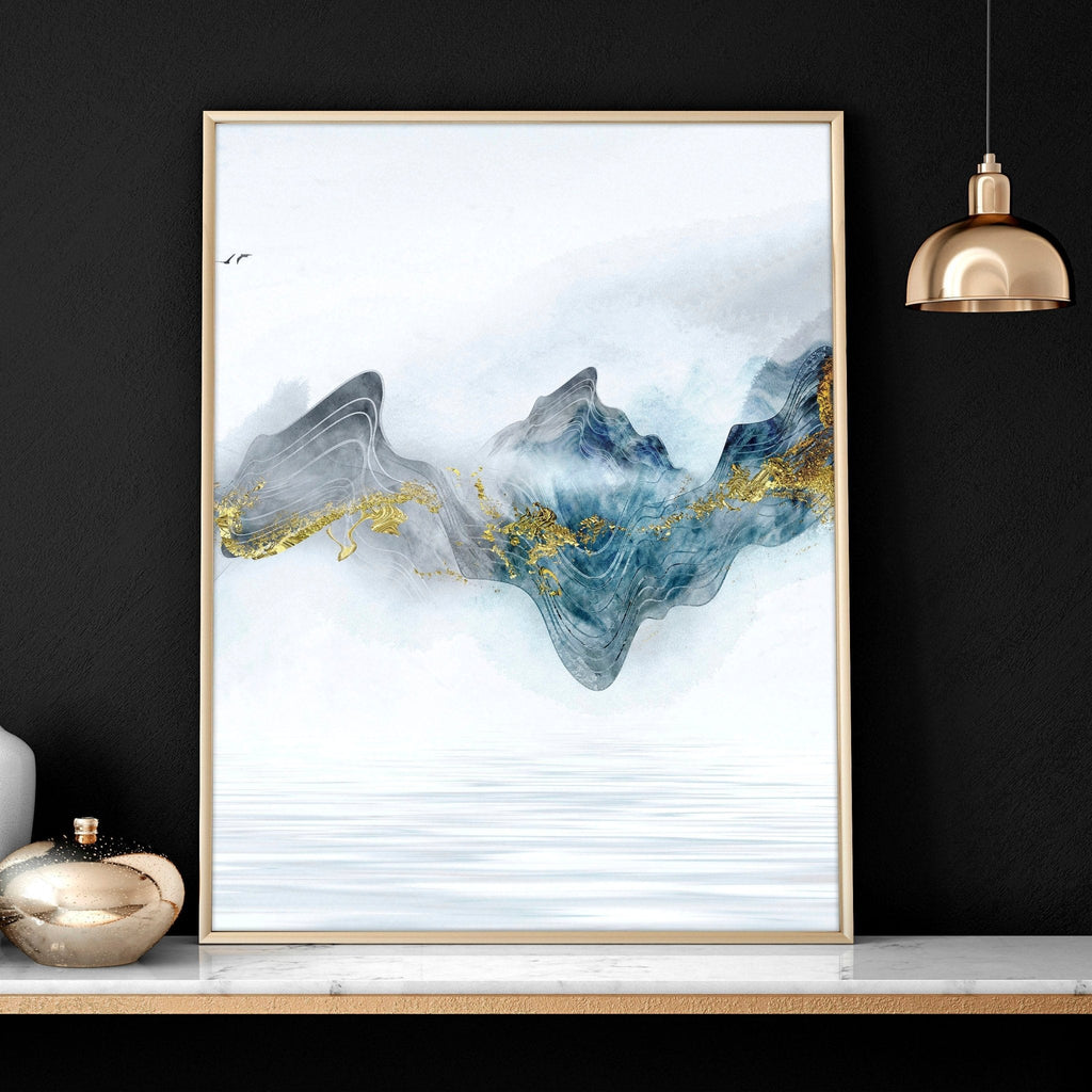 Asian artwork | set of 3 framed wall art prints