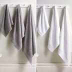 OLIVIA ROCCO Bamboo Cotton Luxury 600GSM Bath Towels Eco Friendly Highly Absorbent Soft Durable Designed In England Elegant Colours