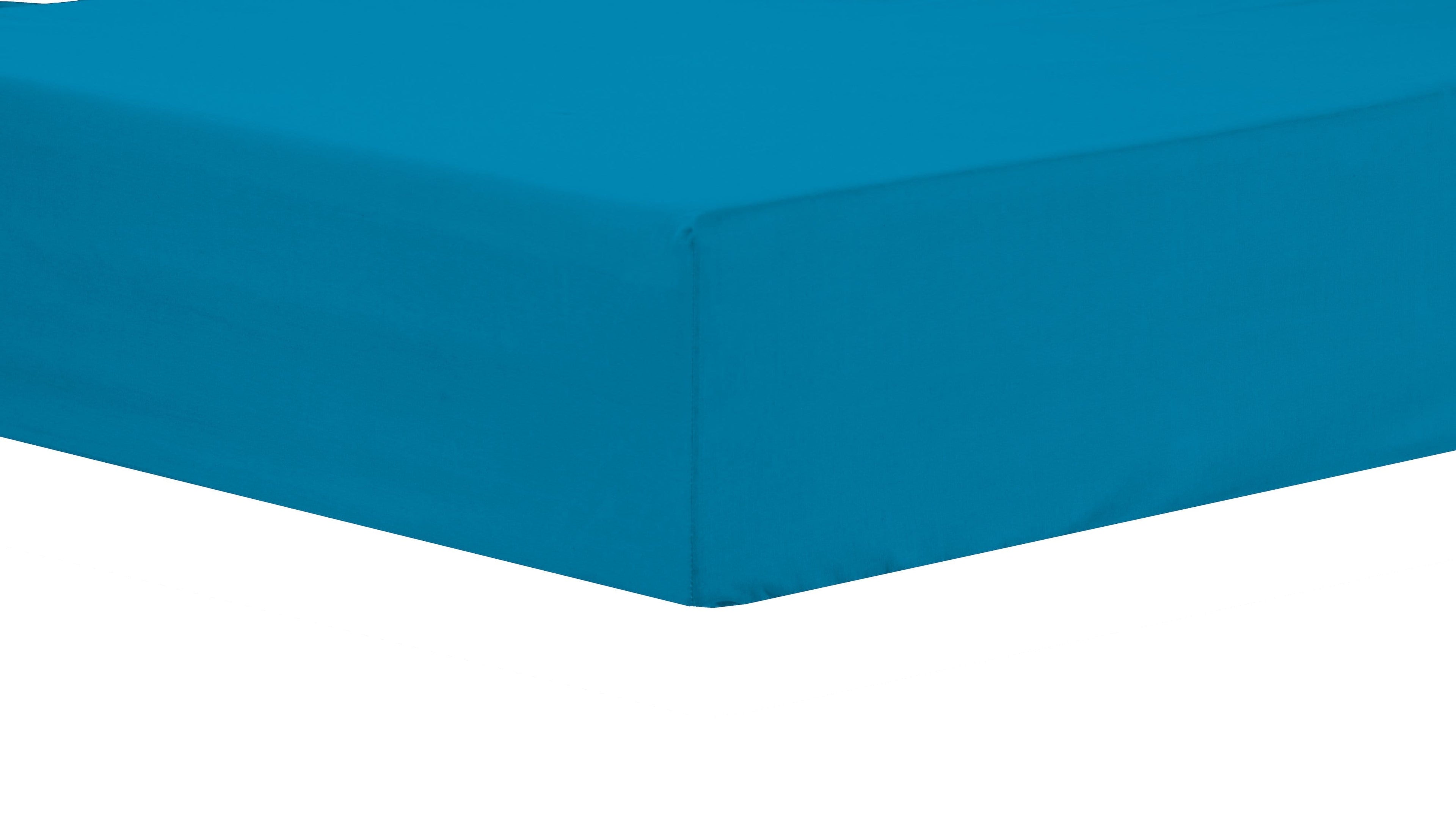 Basics Super Soft Durable Fitted Sheet High-Quality Indus Valley Cotton Linen Elasticated for Perfect Fit Multiple Sizes and Colours OEKO-TEX Certified Bedding by OLIVIA ROCCO