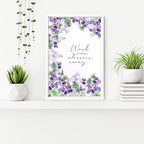 Bath pictures for wall | set of 2 Shabby Chic  wall art prints