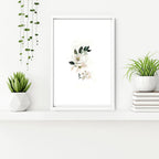 Bathroom framed pictures | set of 3 Shabby Chic wall art