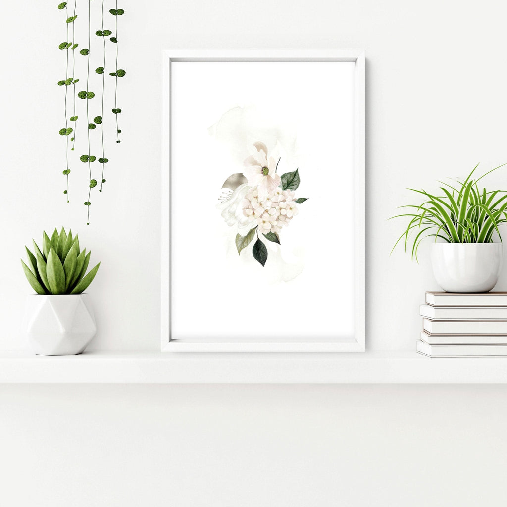 Bathroom framed pictures | set of 3 Shabby Chic wall art