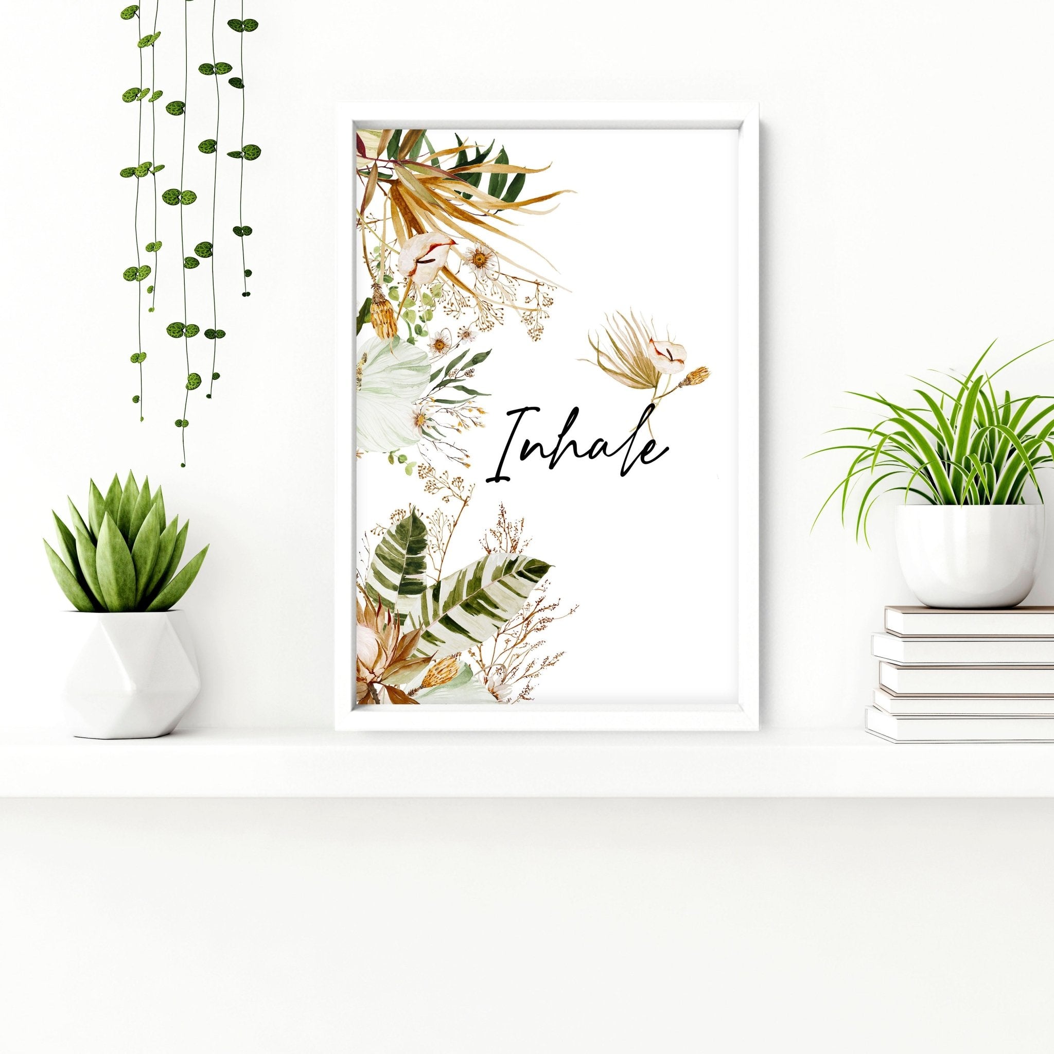 Bathroom pictures for walls | Set of 2 prints