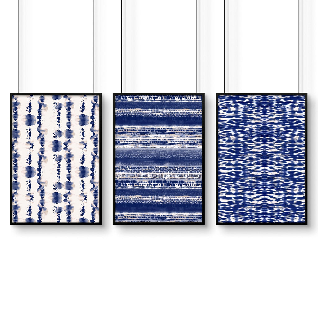 Beach Art | Set of 3 framed wall art prints