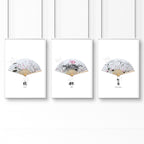 Bedroom Framed Prints | Set of 3 wall art prints
