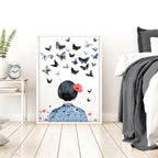 Bedroom Wall Art Decor | Set of 3 Wall art Prints