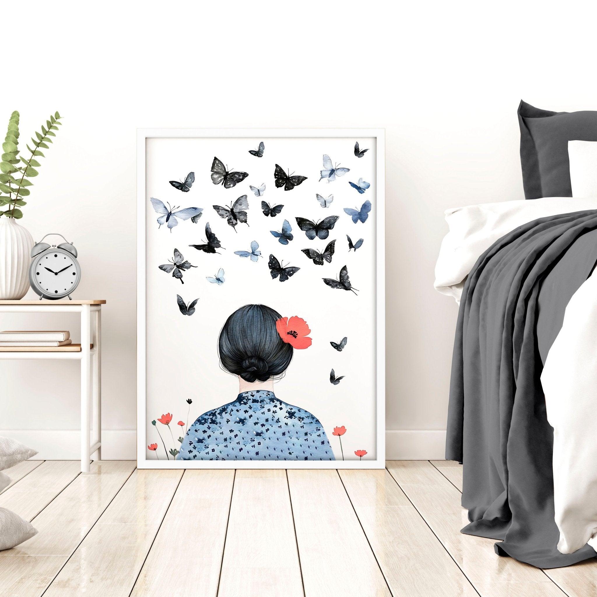 Bedroom Wall Art Decor | Set of 3 Wall art Prints