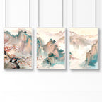 Big Picture For Living Room | Set of 3 wall art prints
