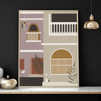 Framed prints for bedroom | set of 3 Bohemian wall art prints