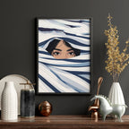 Boho Style Wall Decor | Set of 3 Boho Women Wall art Prints