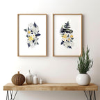 Large artwork | set of 2 pictures for hallway