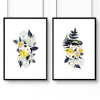 Large artwork | set of 2 pictures for hallway