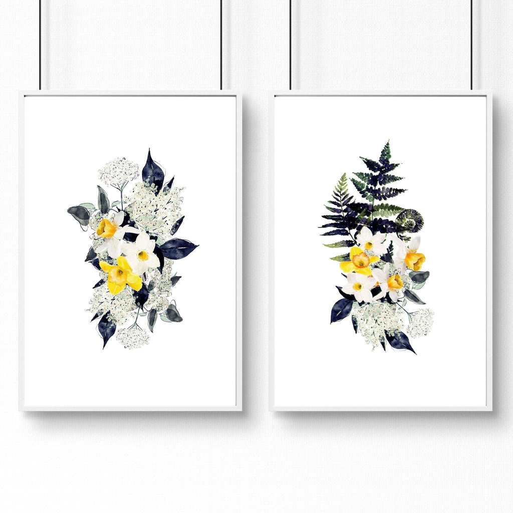 Large artwork | set of 2 pictures for hallway