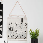 White Wall Hanging Pocket Organiser | Verti