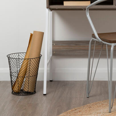 Vertex Black Powder Coat Storage Basket
