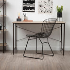 Grey Oak Veneer Effect Top Desk | Bradbury