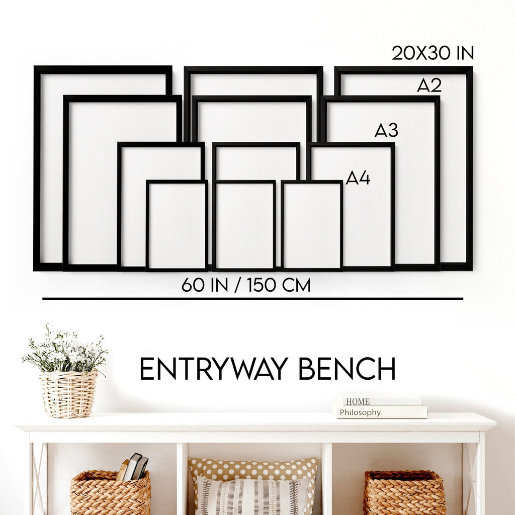 Calming Art | Set of 3 Asian Inspired Wall art Prints
