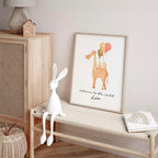 Animal prints for nursery decor Camel wall art print