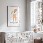 Animal prints for nursery decor Camel wall art print