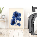 Canvas Floral Print | Set of 2 Botanical Wall art Prints