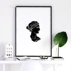 Canvas Wall Hanging | Set of 3 Sculpture Wall art Prints