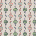 Carousel Twist - in Pastel Candy - Wallpaper - Micaela Sharp Collaboration