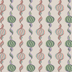Carousel Twist - in Pastel Candy - Wallpaper - Micaela Sharp Collaboration