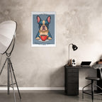 'I've Been Expecting You' (Dog) - Premium Matte Paper Poster