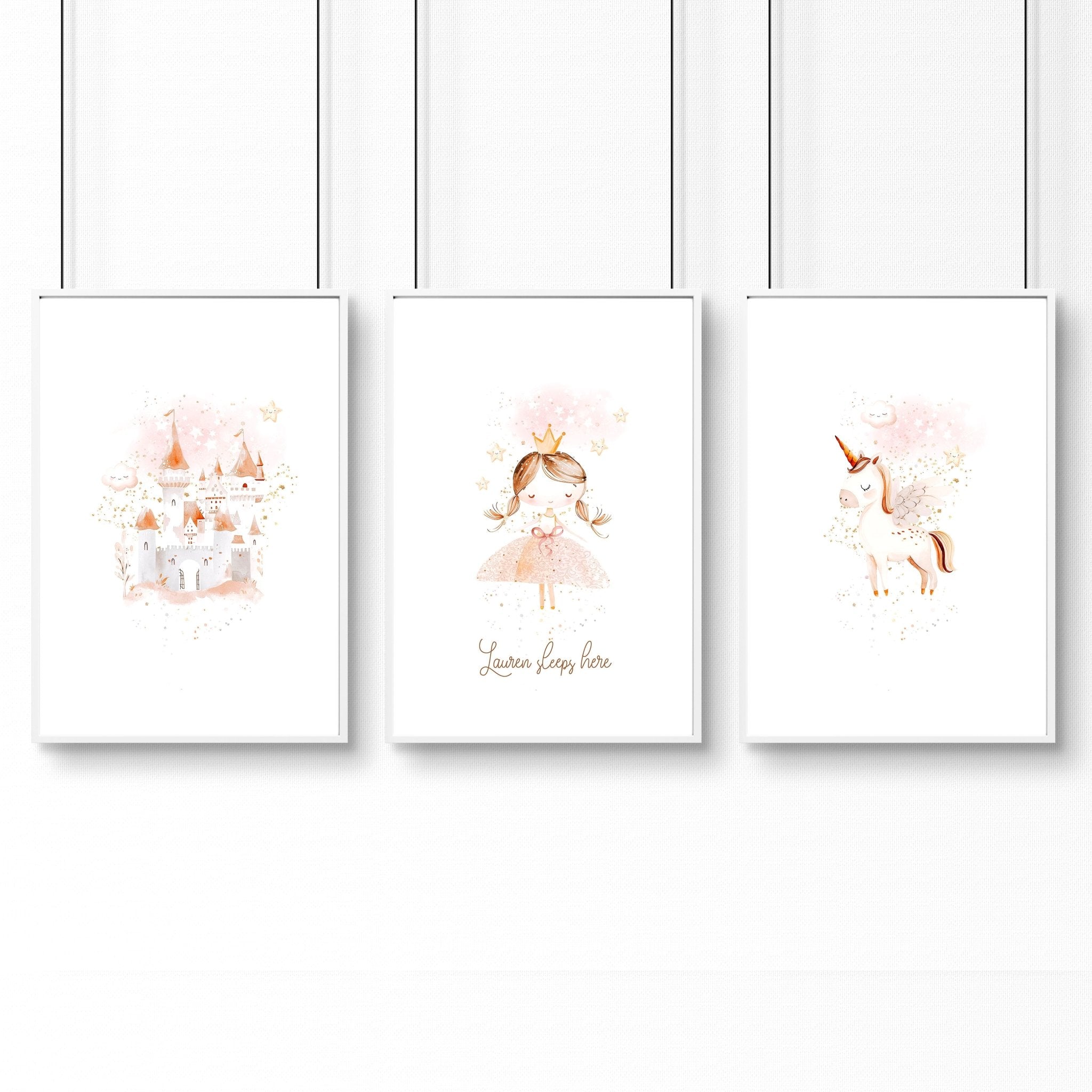 Childrens Wall Prints | Set of 3 wall art prints