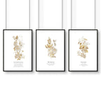 Christian modern art for bedroom | set of 3 wall art prints