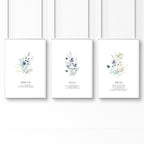 Christian posters | set of 3 Home decoration wall art prints