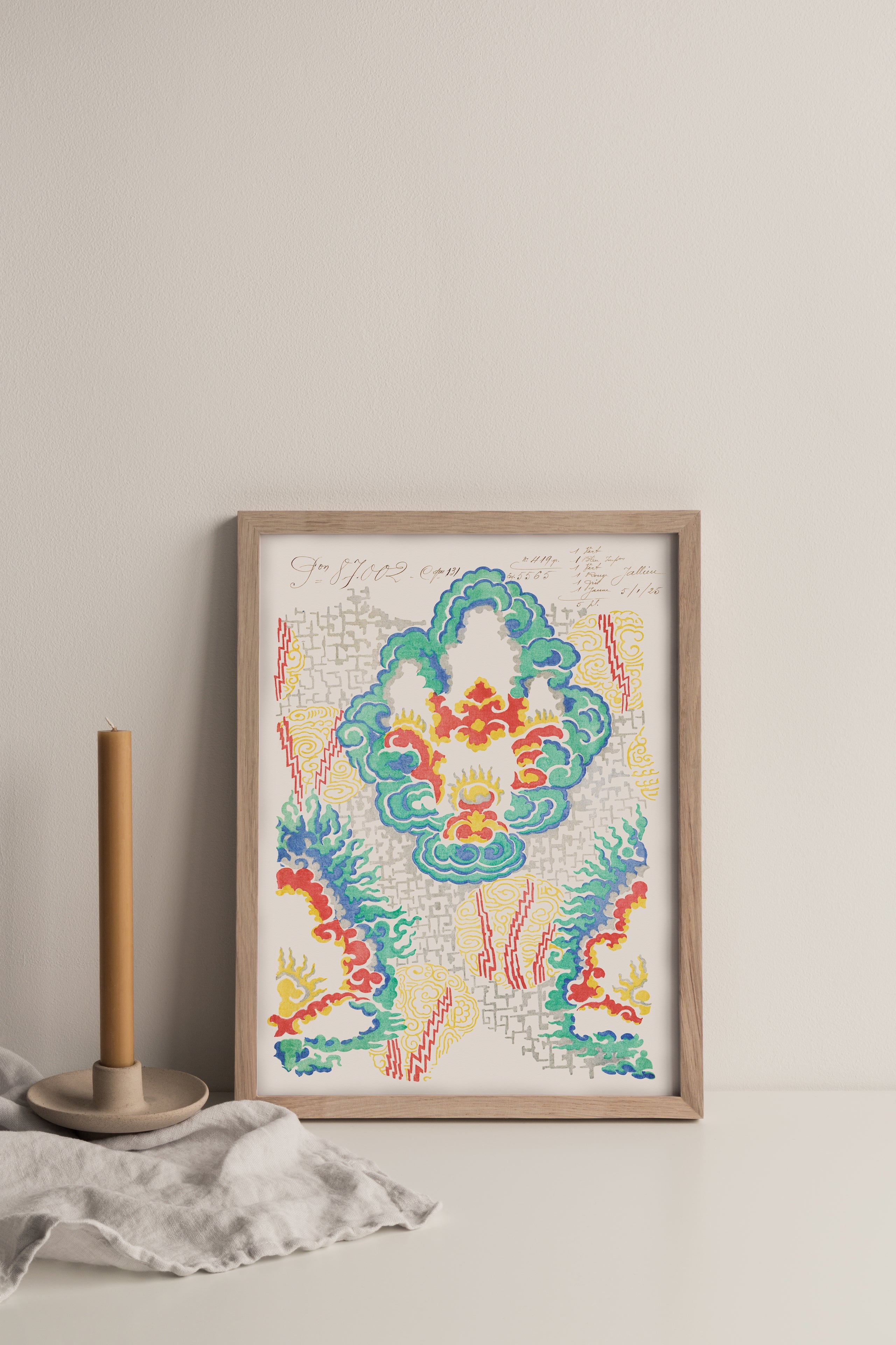No.010 - Cloud Bursting - Vintage Archive Poster Prints