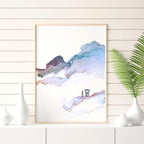 Coastline print | set of 3 wall art prints