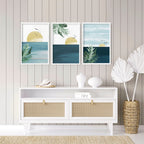 Tropical wall art | Set of 3 wall art prints