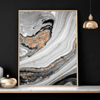 Contemporary art for living room | set of 3 wall art prints
