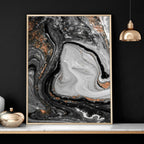 Contemporary art for living room | set of 3 wall art prints