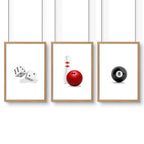 Cool Wall Art | Set of 3 Pop Wall art Prints