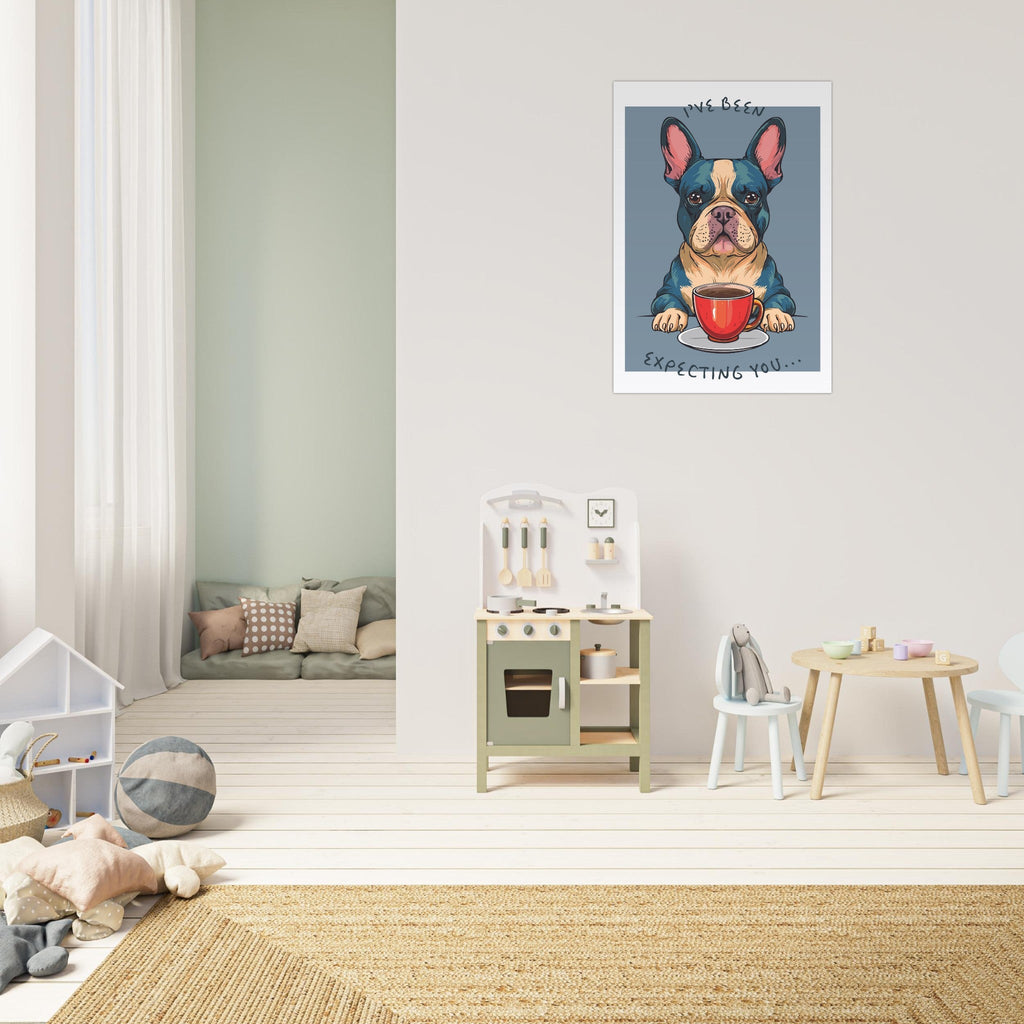 'I've Been Expecting You' (Dog) - Premium Matte Paper Poster