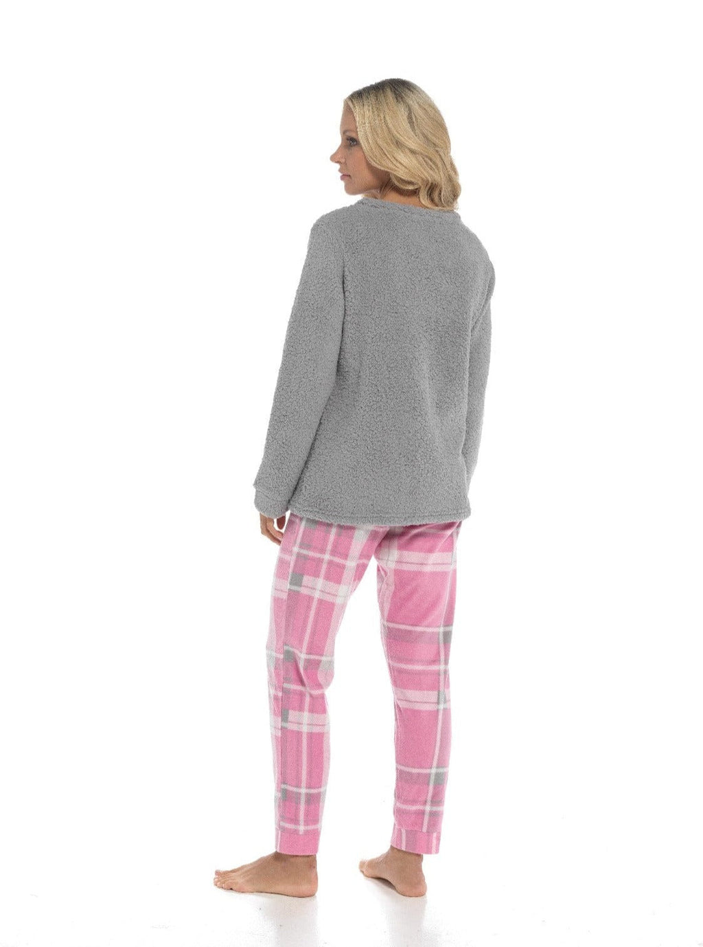 OLIVIA ROCCO Pyjama Set Ultra-Soft Fleece Polar Bear Print With Elasticated Bottoms