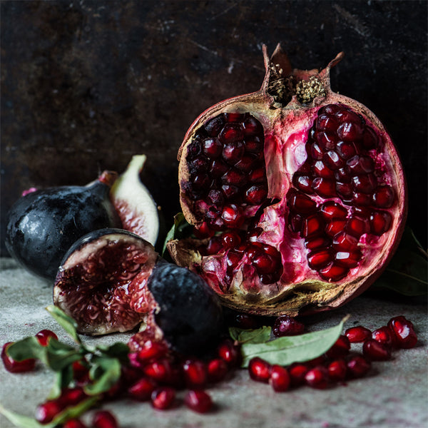 Square Cloth - Pomegranate with Fig